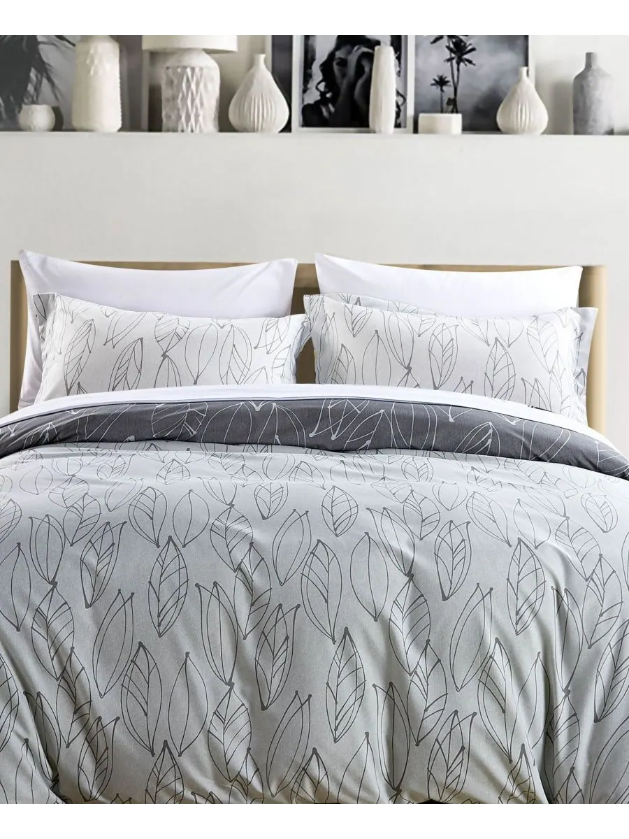 Премиальный ультрамягкий комплект постельного белья Modern Foliage, размер Twin/Twin XL Southshore