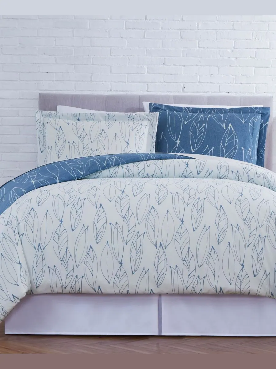 Премиальный ультрамягкий комплект постельного белья Modern Foliage, размер Twin/Twin XL Southshore — изображение 1 из 1