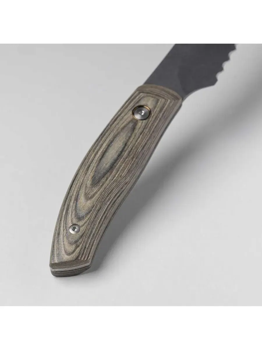 Нож Carbon 23 см Scalloped Knife Messermeister — изображение 5 из 8, серебристый