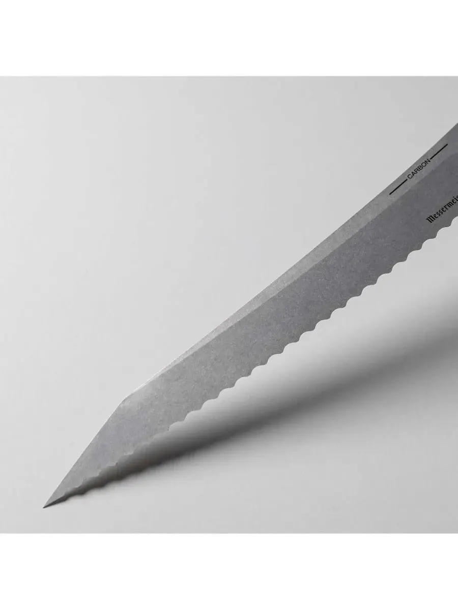 Нож Carbon 23 см Scalloped Knife Messermeister — изображение 7 из 8, серебристый