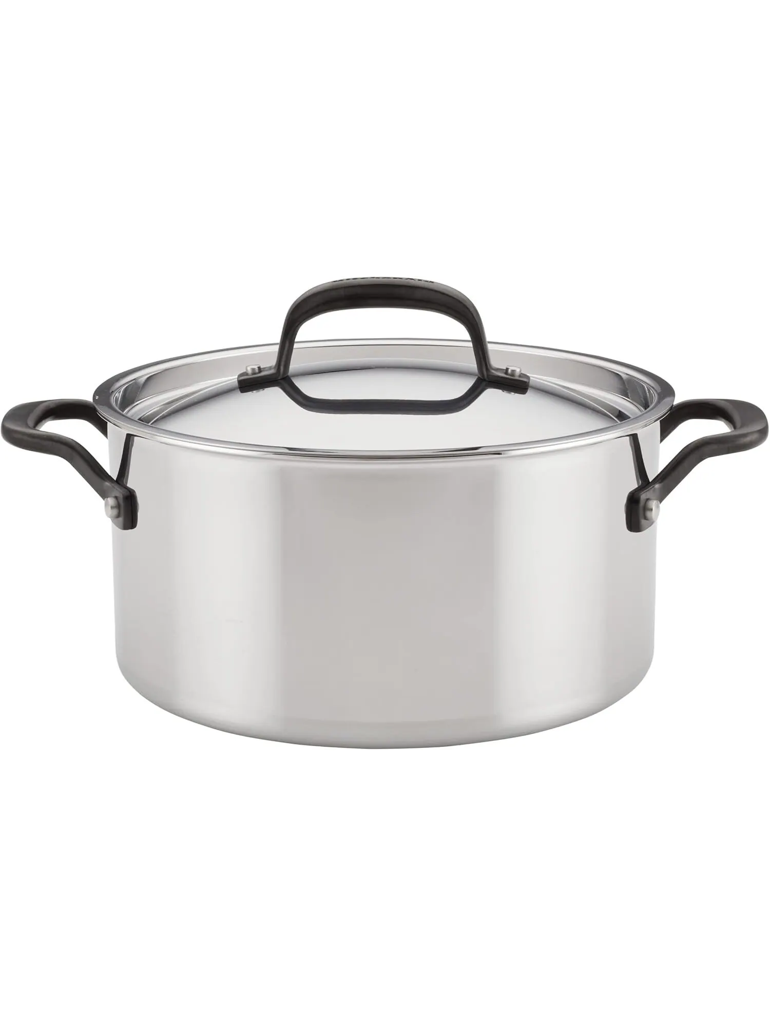 Кастрюля KitchenAid 5-Ply Clad Stainless Steel Induction, 5,7 литра