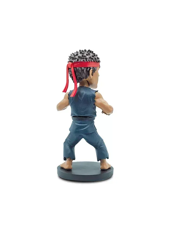 8-Дюймовая фигурка-качалка из смолы Street Fighter Evil Ryu | эксклюзив от toynk Icon Heroes — изображение 3 из 3, синий