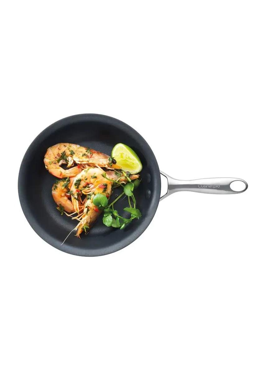 Сковорода ID3 20 см , твердый анодированный чугун Cuisine::Pro — изображение 2 из 3, черный