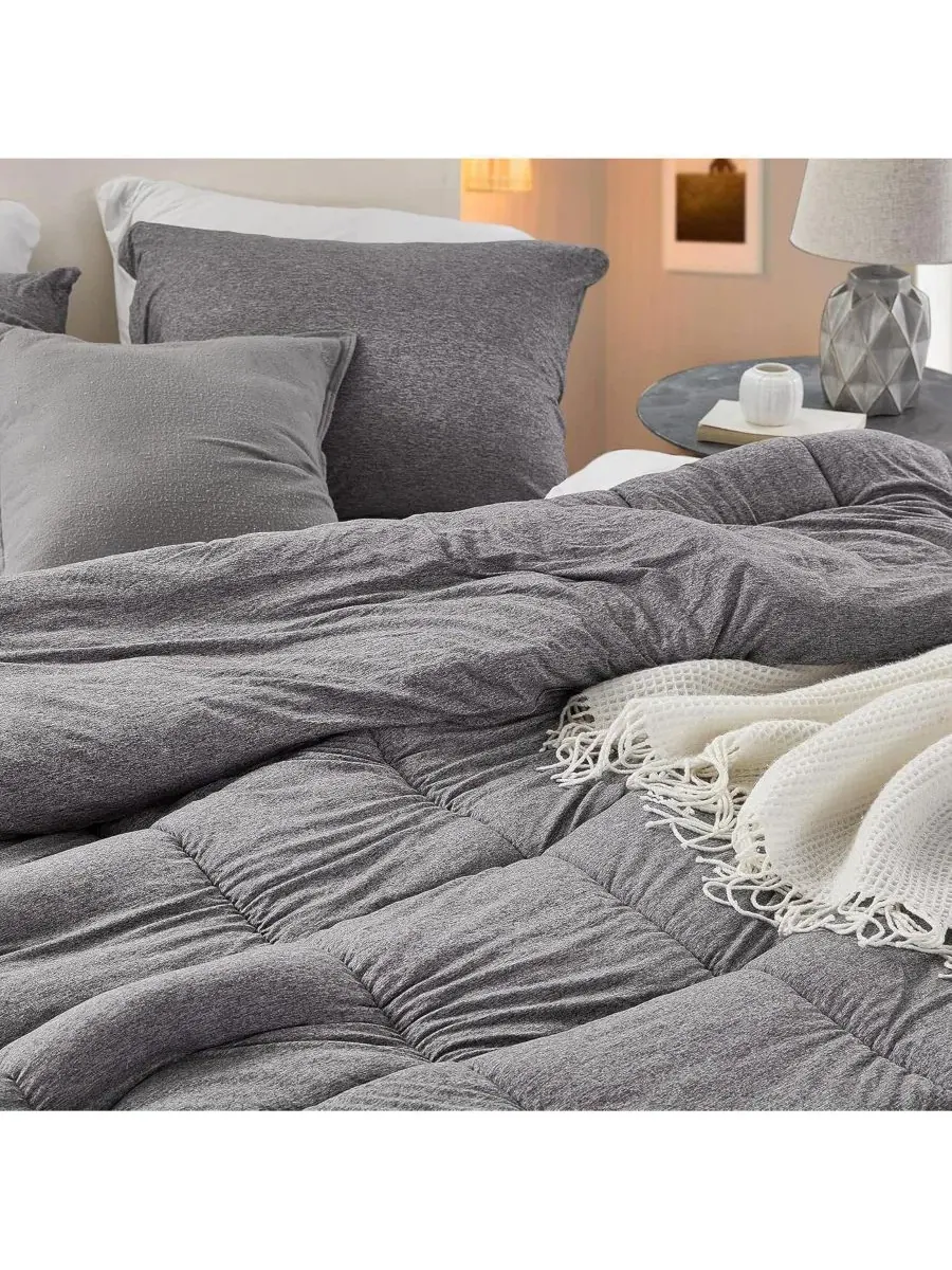 Одеяло летнее Oversized Summertime Coma Inducer — изображение 2 из 3, черный серый