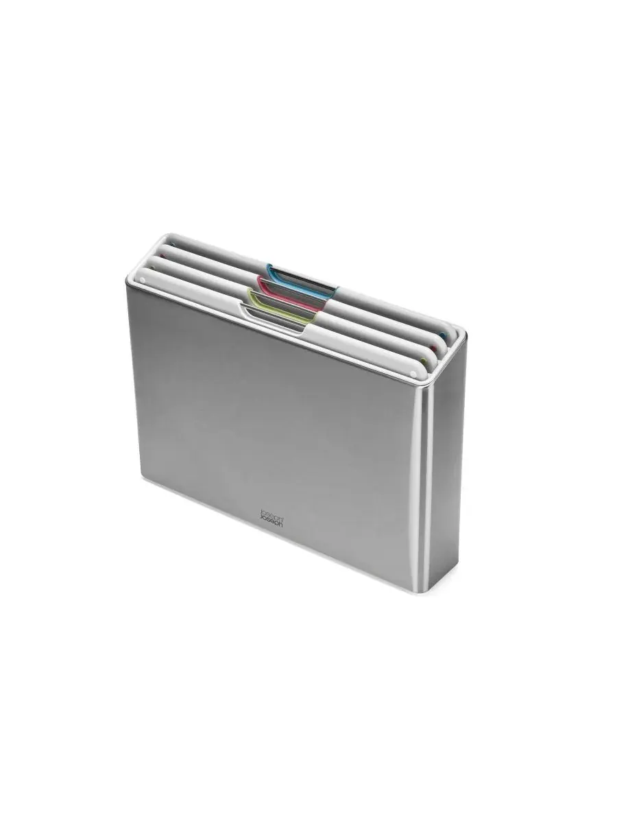 Набор разделочных досок Folio Steel из 4 предметов Joseph Joseph