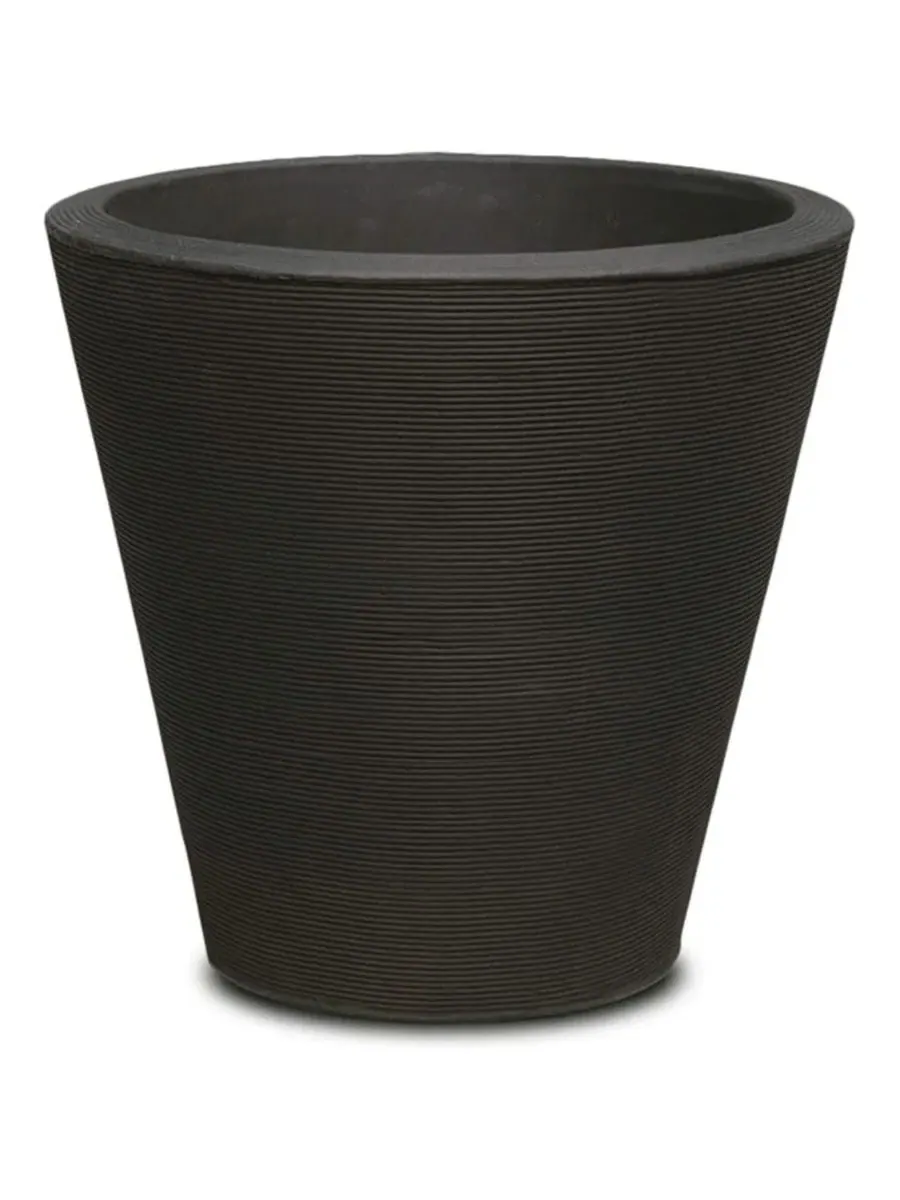 Цветочный горшок Madison Planter, 41 см , цвет «Икра» — черный
