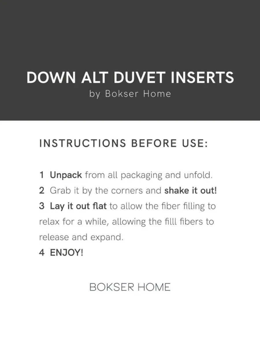 Стеганое одеяло-вкладыш All Season Down Alternative, Full/Queen Bokser Home — изображение 9 из 10, белый