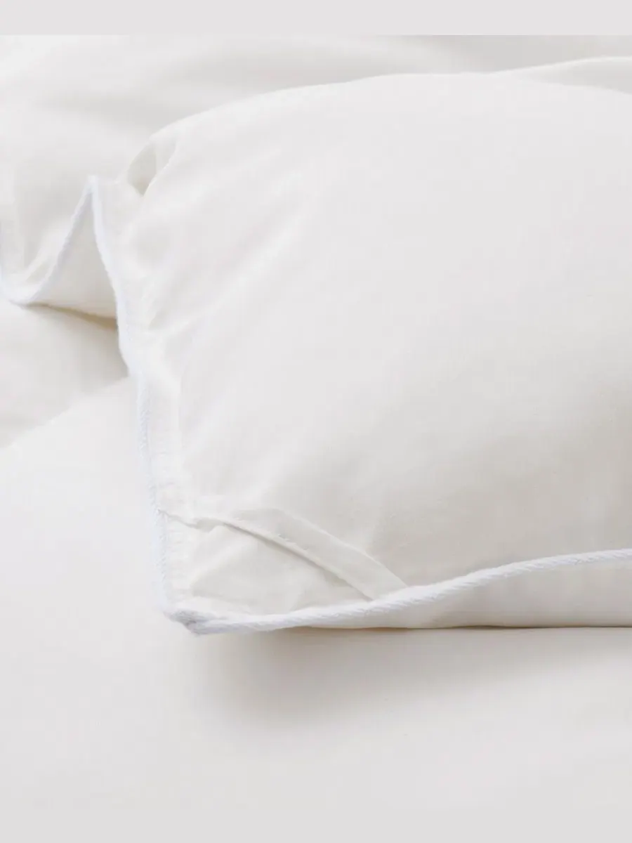 Одеяло пуховое 360 нитей White Goose Down and Feather Fiber Comforter UNIKOME — изображение 4 из 5, белый