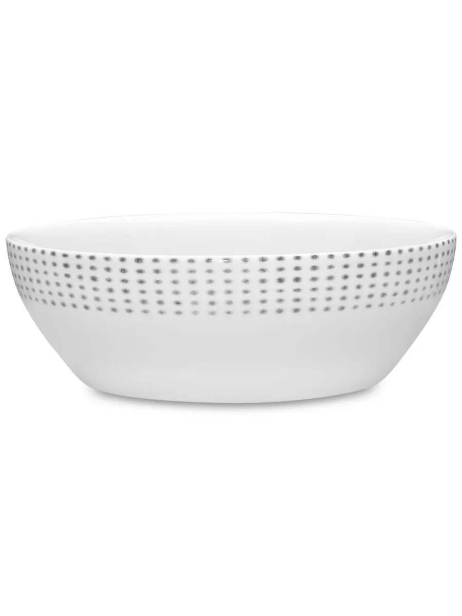 Круглая овощная миска в виде гамака Noritake — изображение 1 из 10, серый
