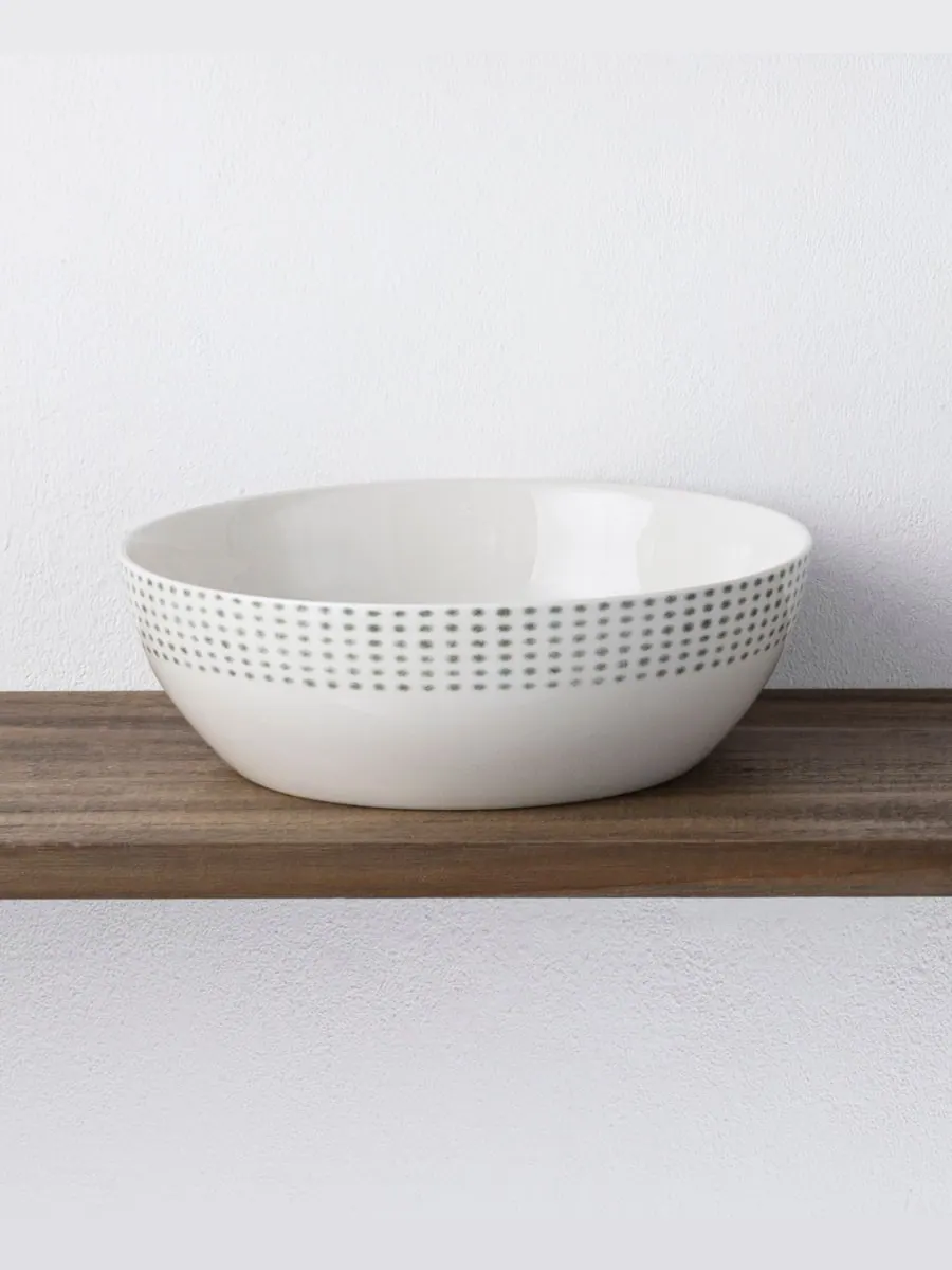 Круглая овощная миска в виде гамака Noritake — изображение 8 из 10, синий