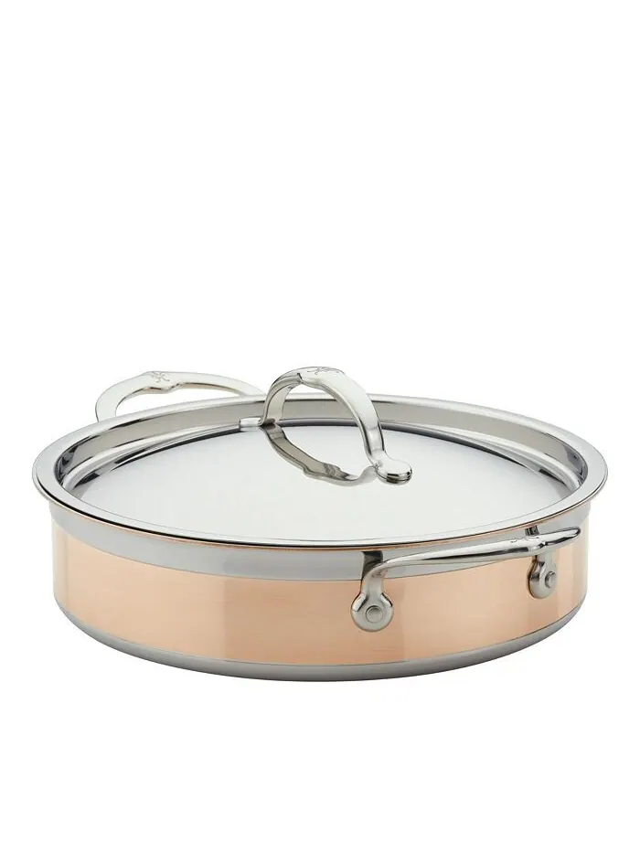 Сотейник с крышкой Hestan CopperBond Copper Induction, 3,3 л — изображение 3 из 3, медь