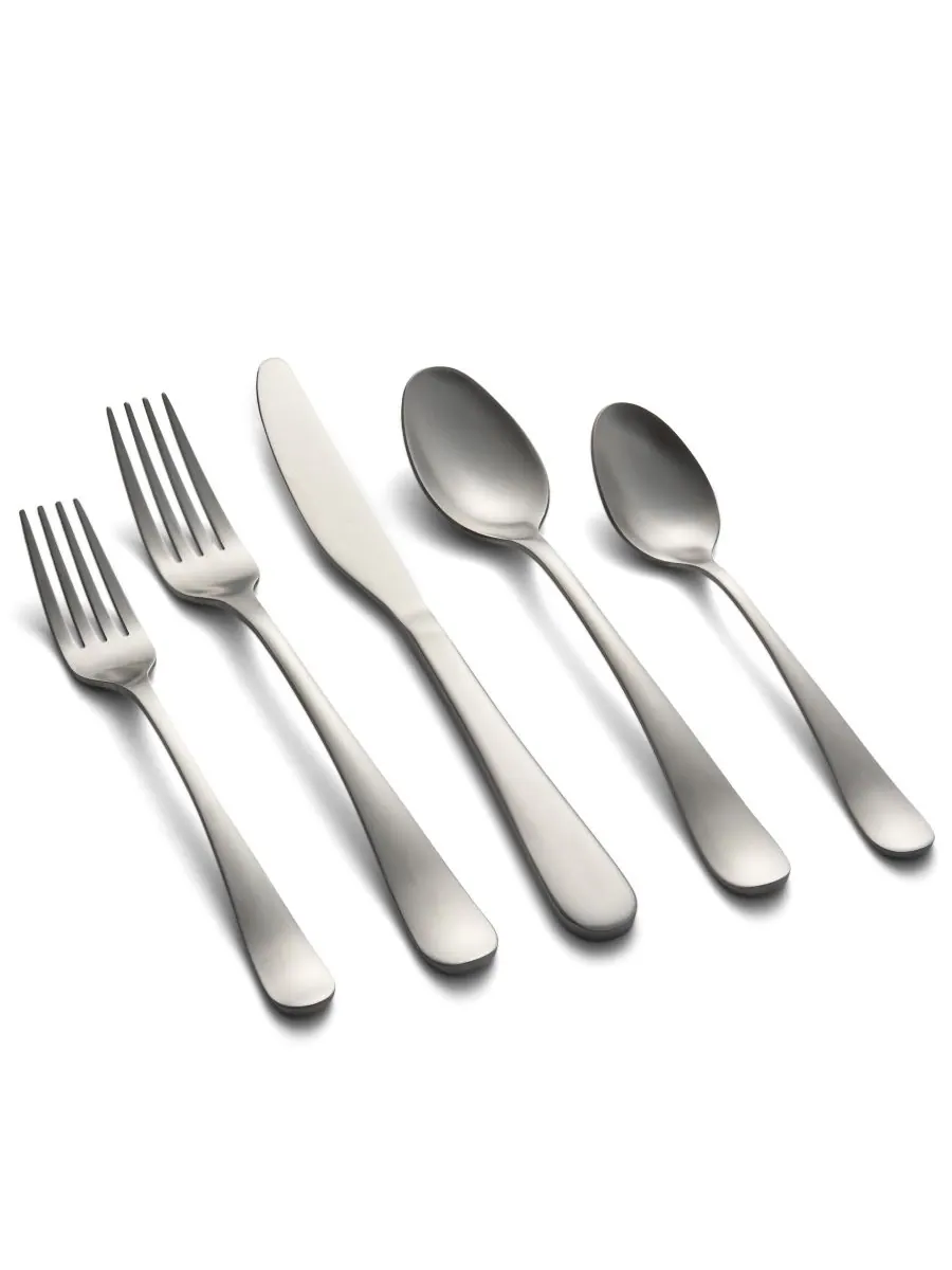 Набор столовых приборов Rhiannon Satin из 45 предметов, на 8 персон Cambridge Silversmiths — серебристый