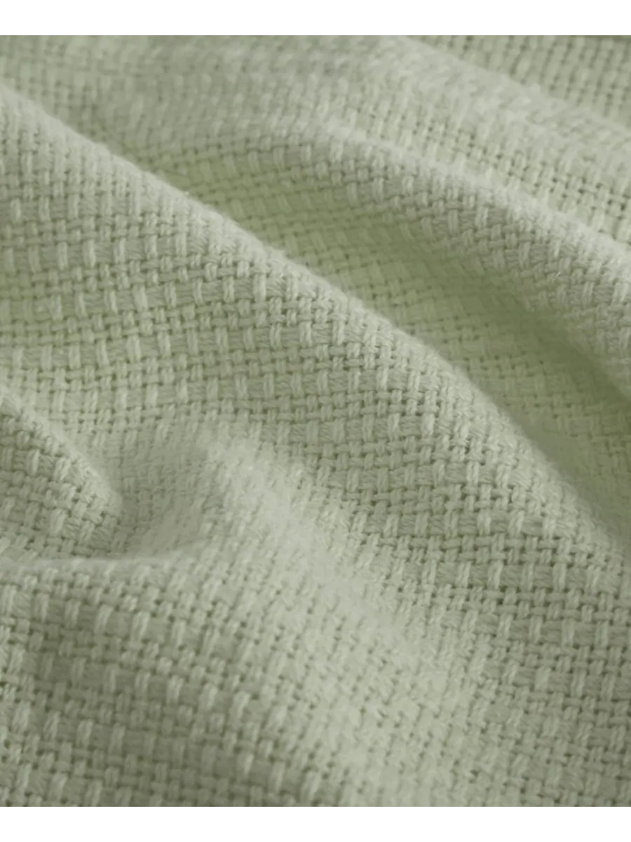 Хлопковое одеяло freshspun basketweave, размер full/queen Madison Park — изображение 4 из 6, зеленый