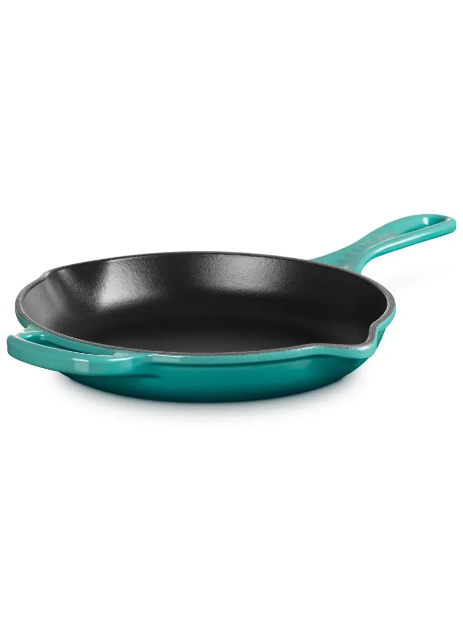 Эмалированная чугунная сковорода 23 см Le Creuset — изображение 3 из 4, ривьера