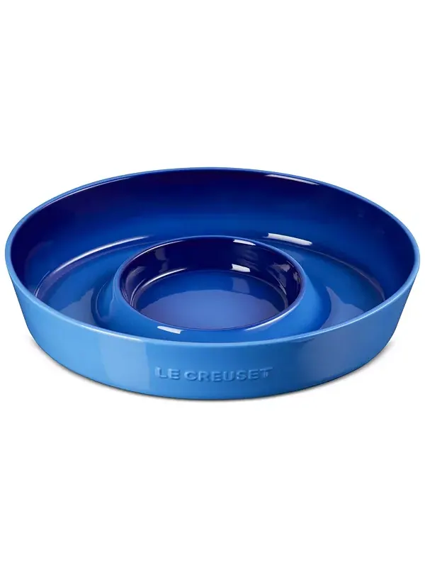Овальная тарелка для чипсов и соусов Le Creuset, 34 см