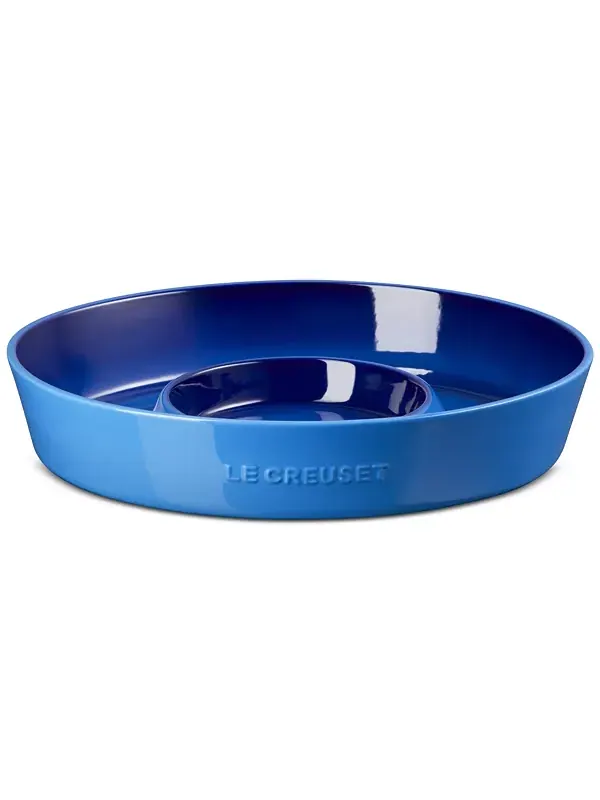 Овальная тарелка для чипсов и соусов Le Creuset, 34 см — изображение 2 из 4