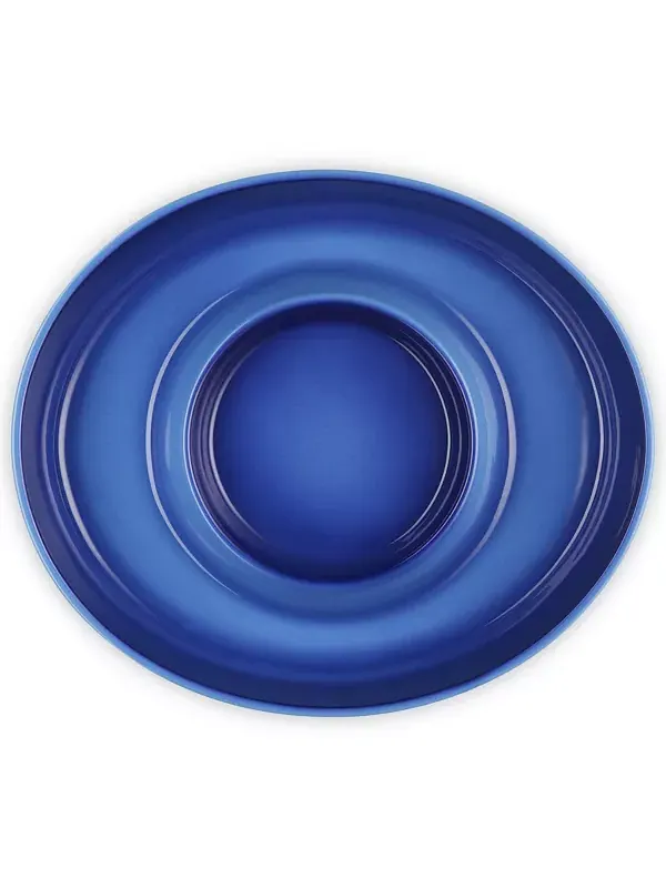 Овальная тарелка для чипсов и соусов Le Creuset, 34 см — изображение 3 из 4