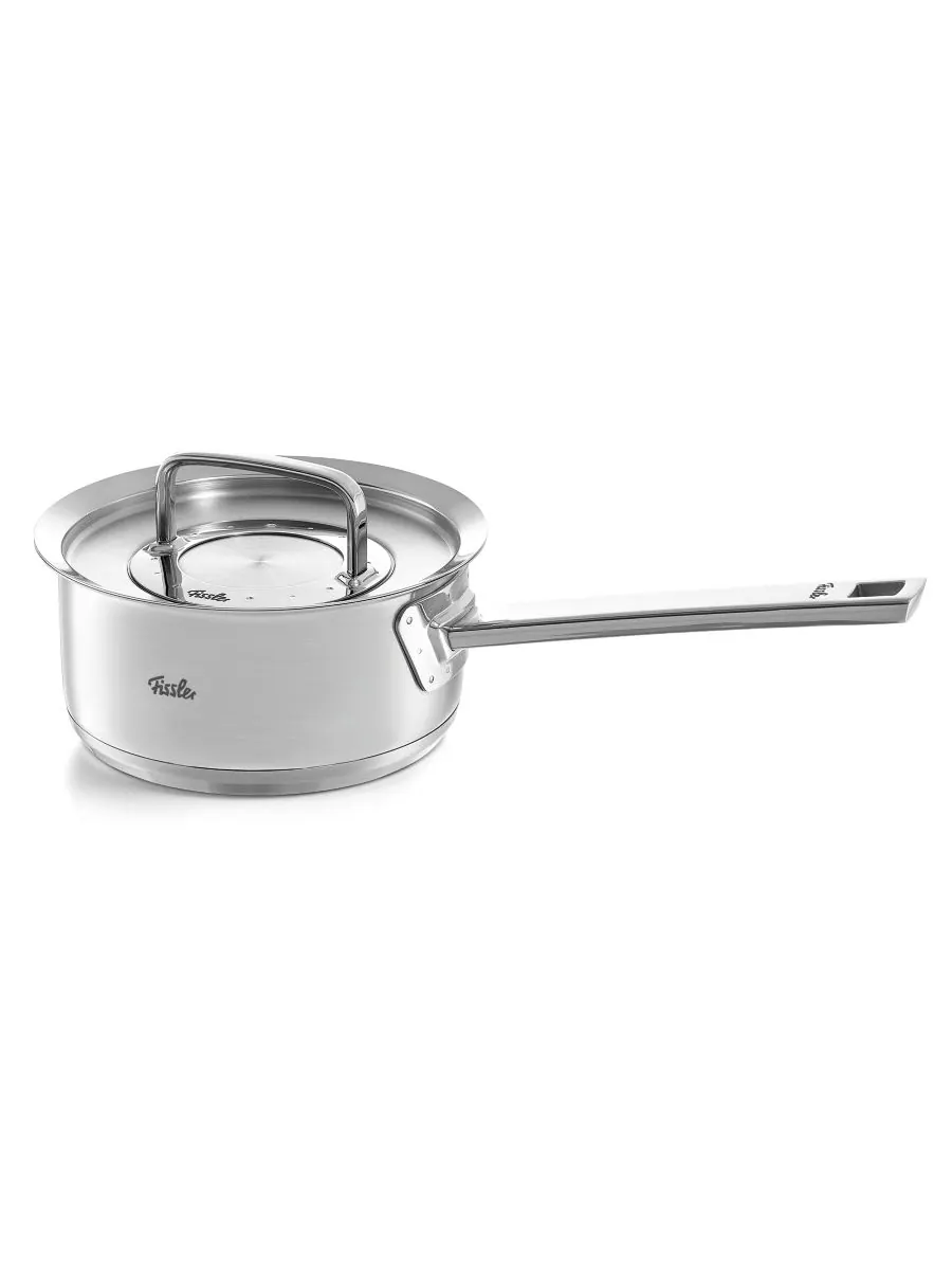 Кастрюля из нержавеющей стали Original-Profi Collection объемом 1,5 кварты с крышкой Fissler,