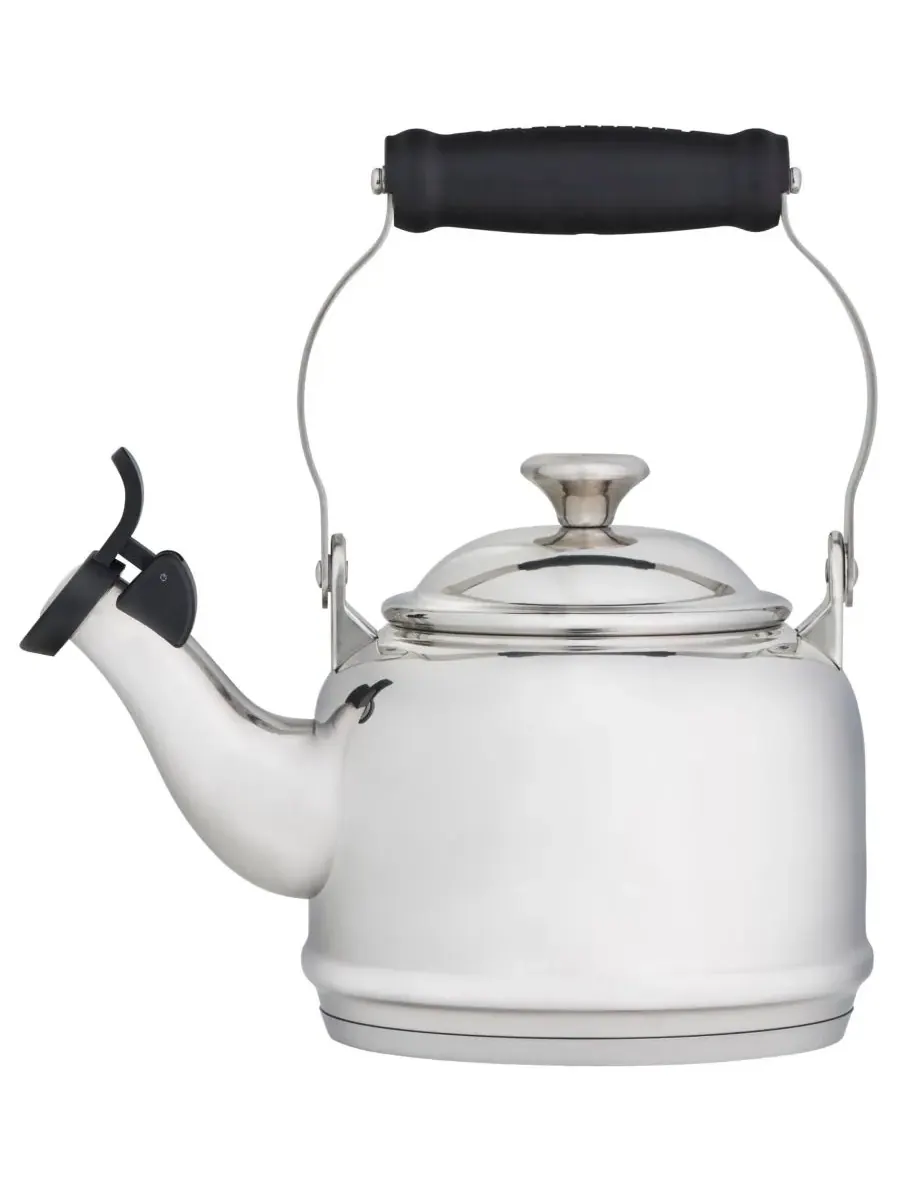 Чайник-получайник из нержавеющей стали объемом 1 л Le Creuset, нержавеющая сталь — изображение 3 из 3, серебристый