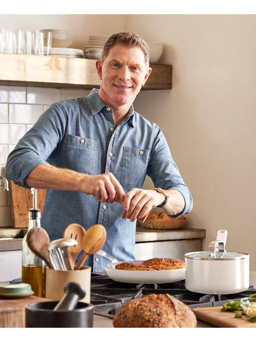 Сковорода GreenPan X Bobby Flay, 30 см — изображение 7 из 7, светлый бежевый