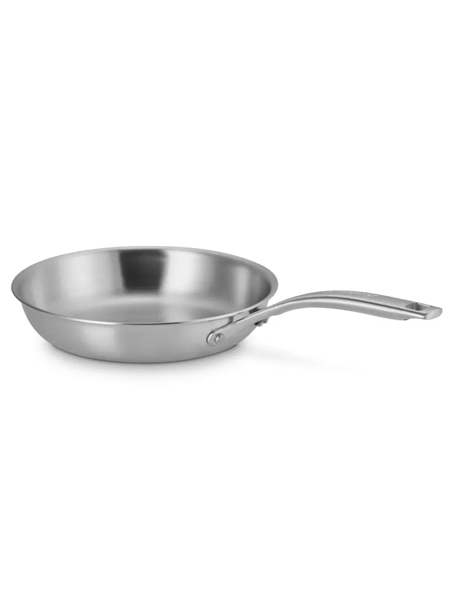 Сковорода Essential из нержавеющей стали 20 см Le Creuset — изображение 2 из 3, серебряный