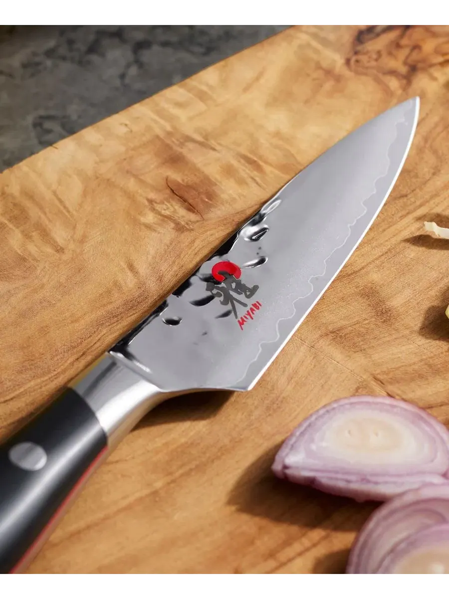 Нож для очистки овощей Hisho, 9 см Miyabi — изображение 3 из 6, черный