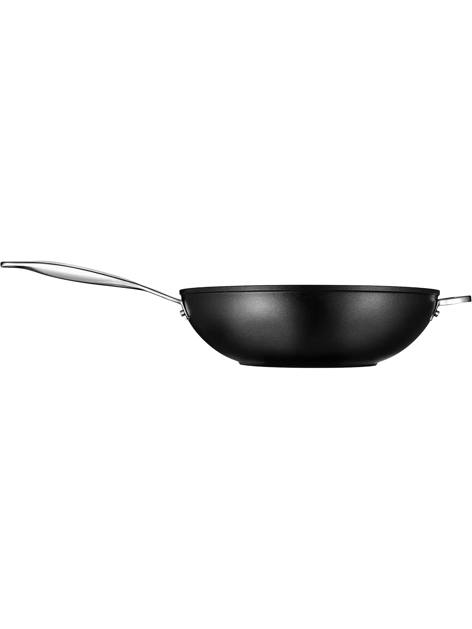 Сковорода-вок Le Creuset Toughened Non-Stick, 30 см, 4,7 л — изображение 3 из 5, черный