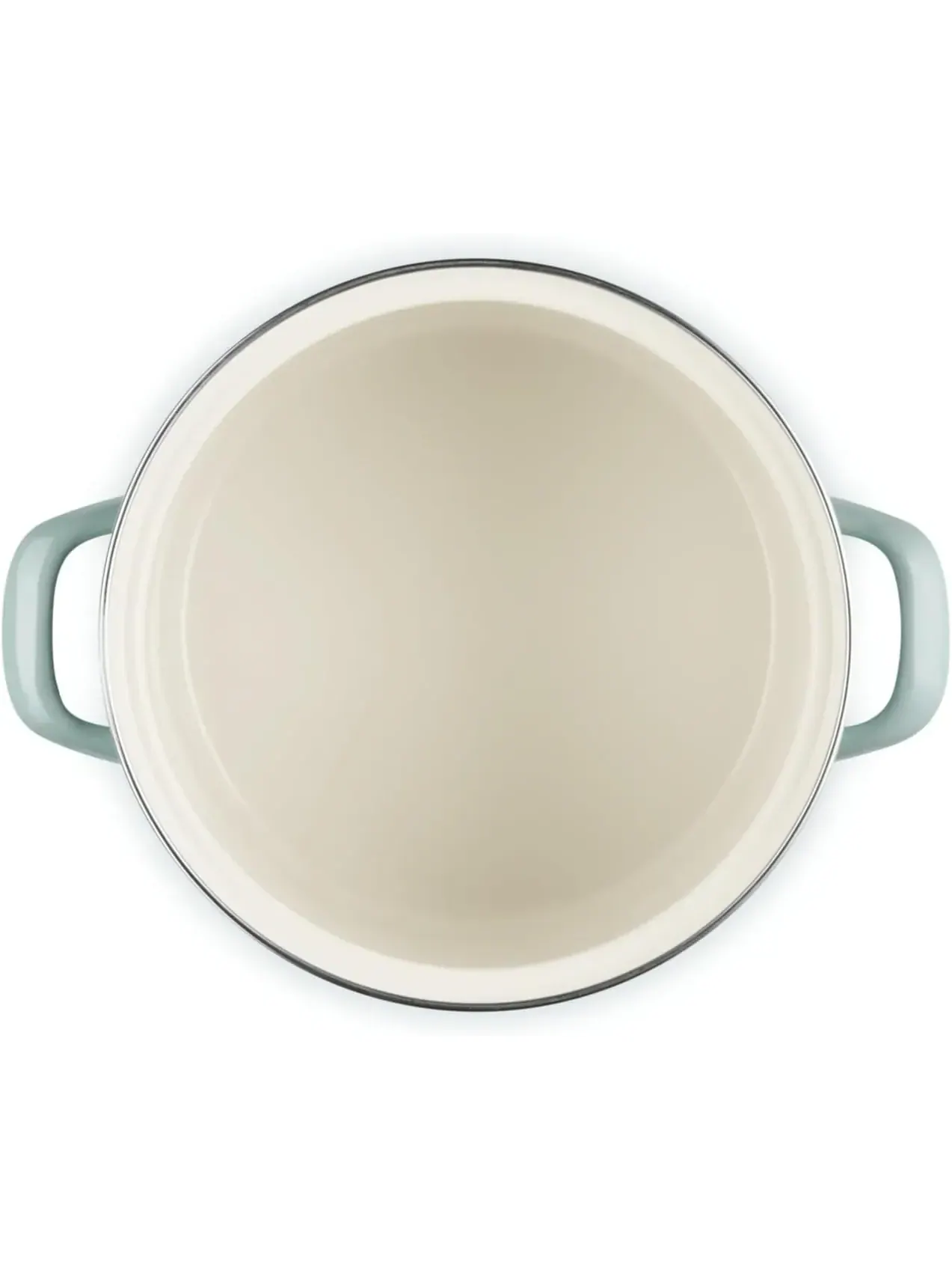 Кастрюля Le Creuset Enamel on Steel Stockpot, 5,7 л — изображение 4 из 7, морская соль