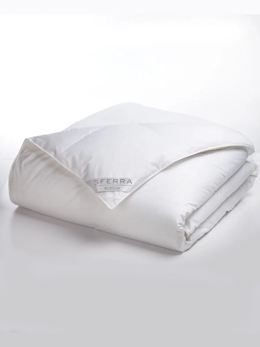 Пододеяльник Buxton Cotton Light, размер Twin SFERRA — изображение 2 из 3, белый