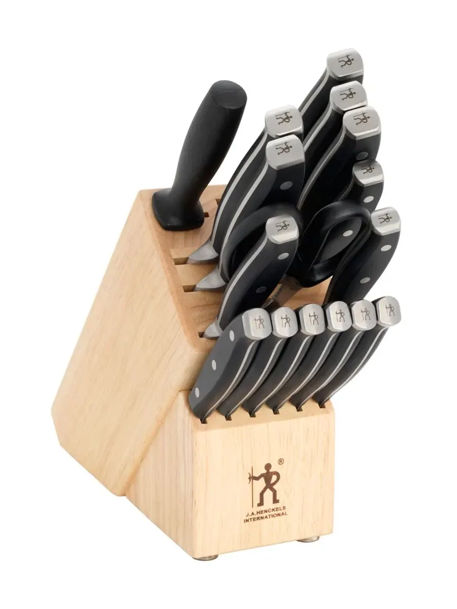 Набор ножей с подставкой Forged Premio 17-Piece Henckels — изображение 6 из 6, прозрачный