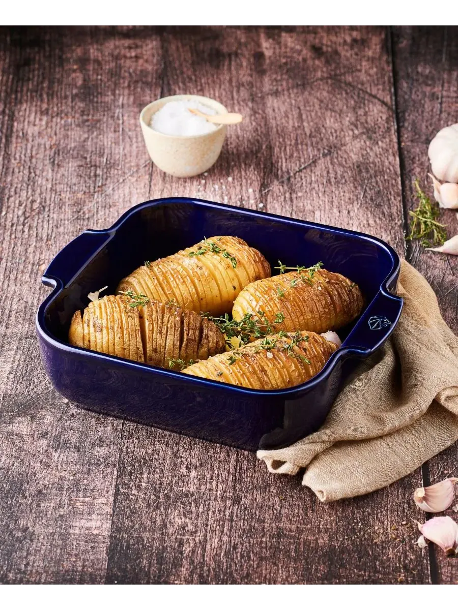 Керамическая форма для выпечки Appolia Square 29 см Peugeot — изображение 2 из 5, синий