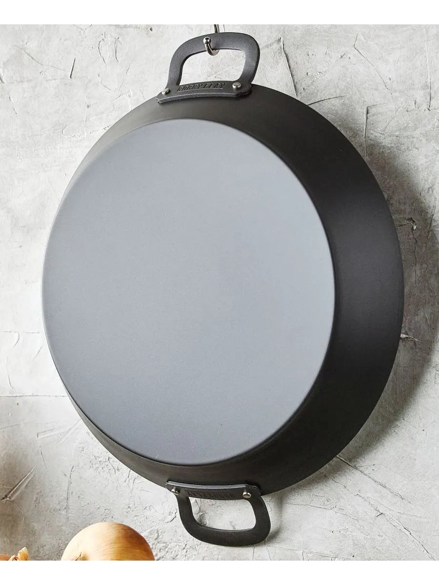 Сковорода для паэльи GreenPan Bobby Flay Carbon Steel, 38 см — изображение 7 из 7, черный
