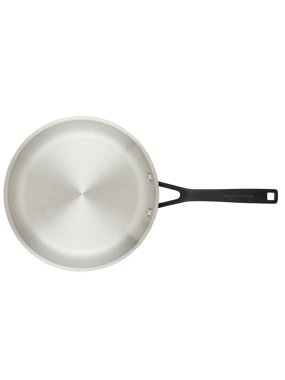 Набор сковород KitchenAid 5-Ply Clad Stainless Steel Induction, 2 предмета, 20/25 см, Полированная — изображение 2 из 9