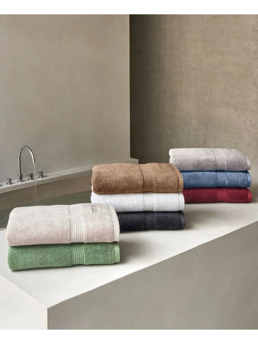 Салфетка для умывания loft aegean из чесаного хлопка, 12 x 12 дюймов. Boss Home — изображение 3 из 3, серебряный