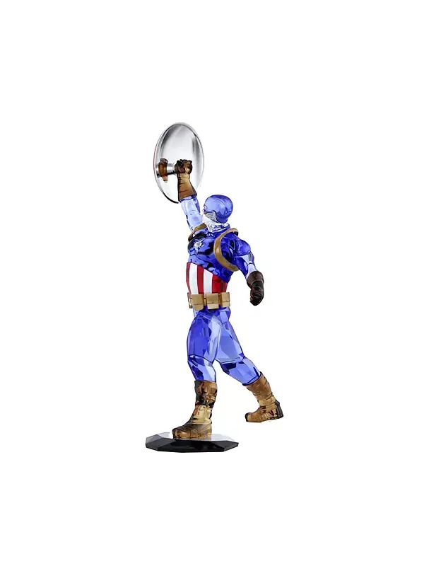 Фигурка Капитана Америки Marvel Swarovski — изображение 2 из 4, синий