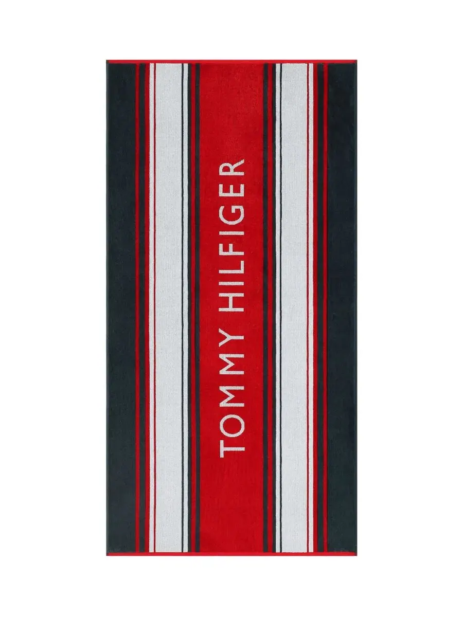 Пляжное полотенце с полосами Hampton Stripe, 173 x 91 см Tommy Hilfiger