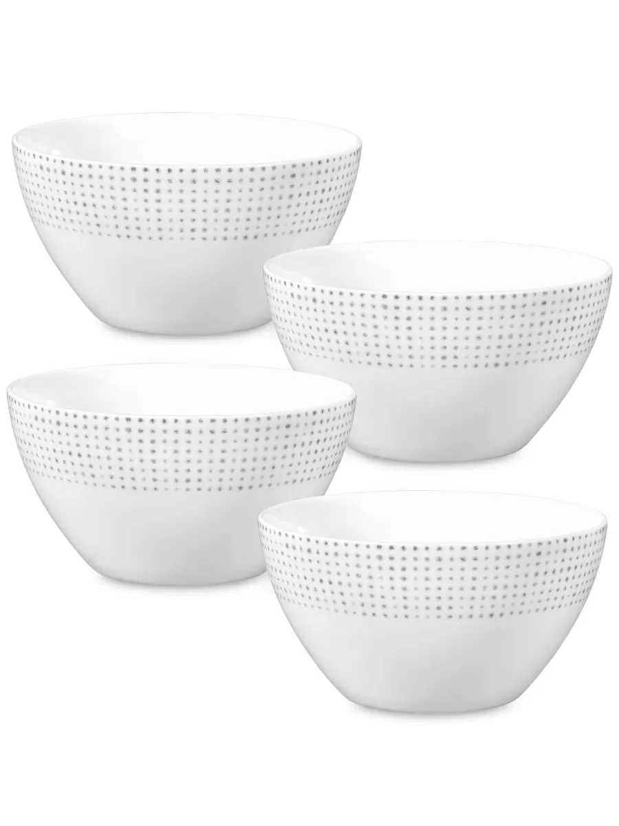 Набор из 4 универсальных мисок Hammock "Dots" Noritake