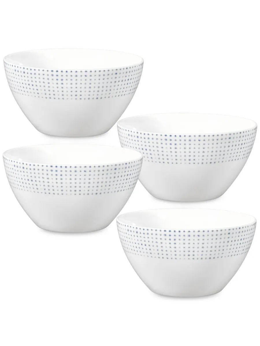 Набор из 4 универсальных мисок Hammock "Dots" Noritake