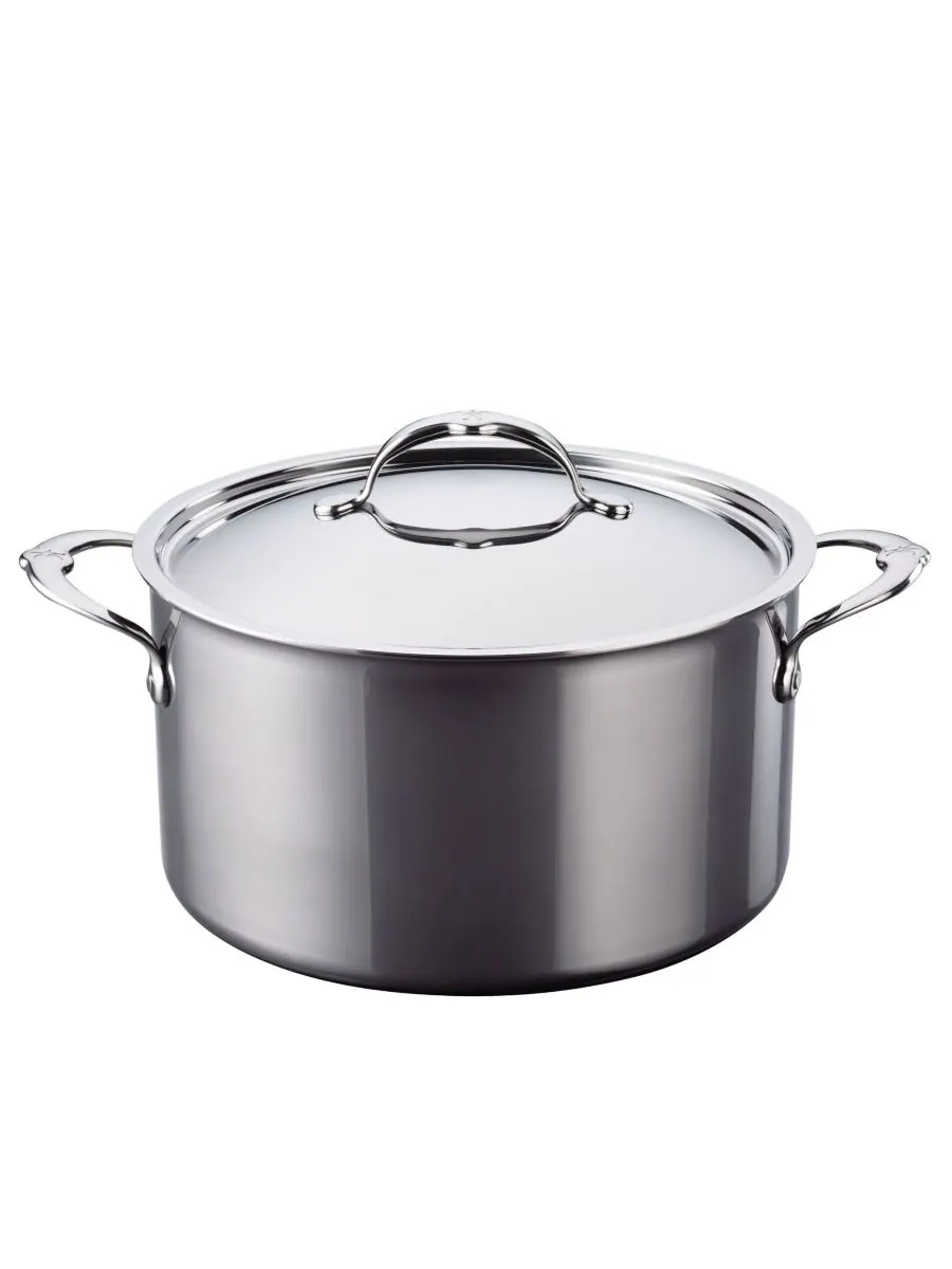 Hestan Кастрюля NanoBond из титановой нержавеющей стали объемом 8 кварт с крышкой