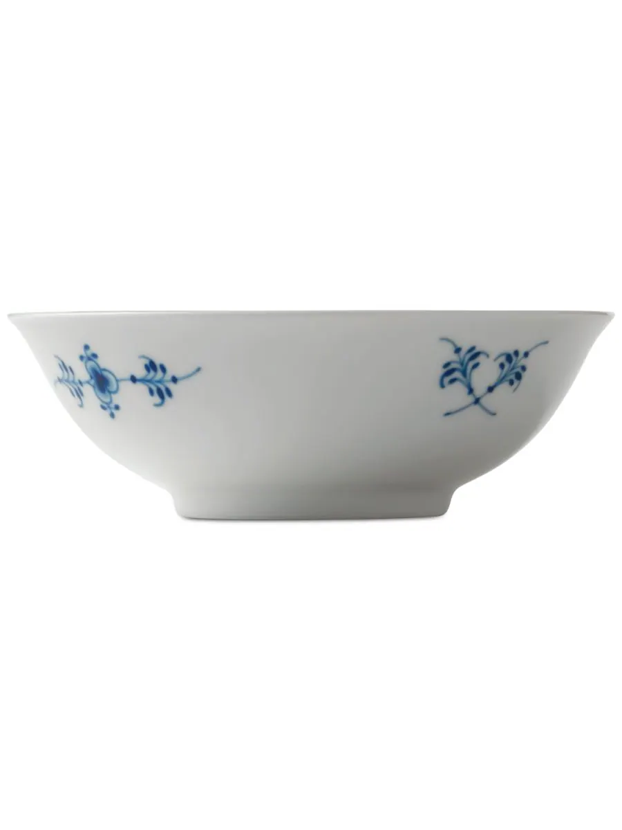 Простая миска для хлопьев с синими ребрами Royal Copenhagen — мульти