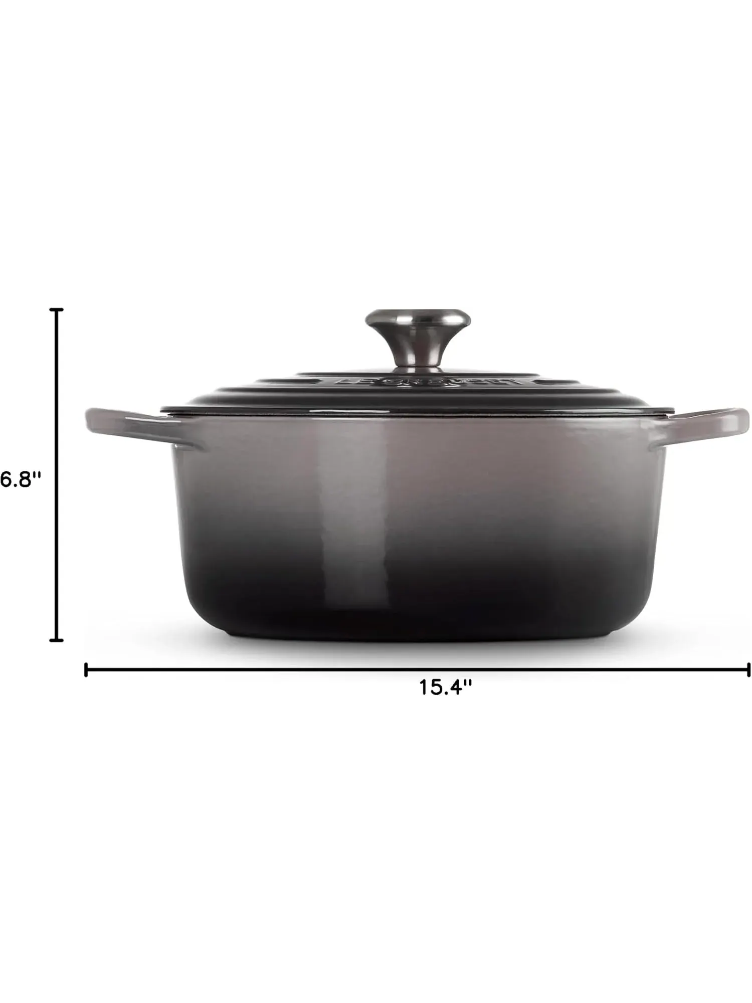 Кастрюля круглая Le Creuset Signature, 8,4 л, 30 см — изображение 9 из 9, устрица
