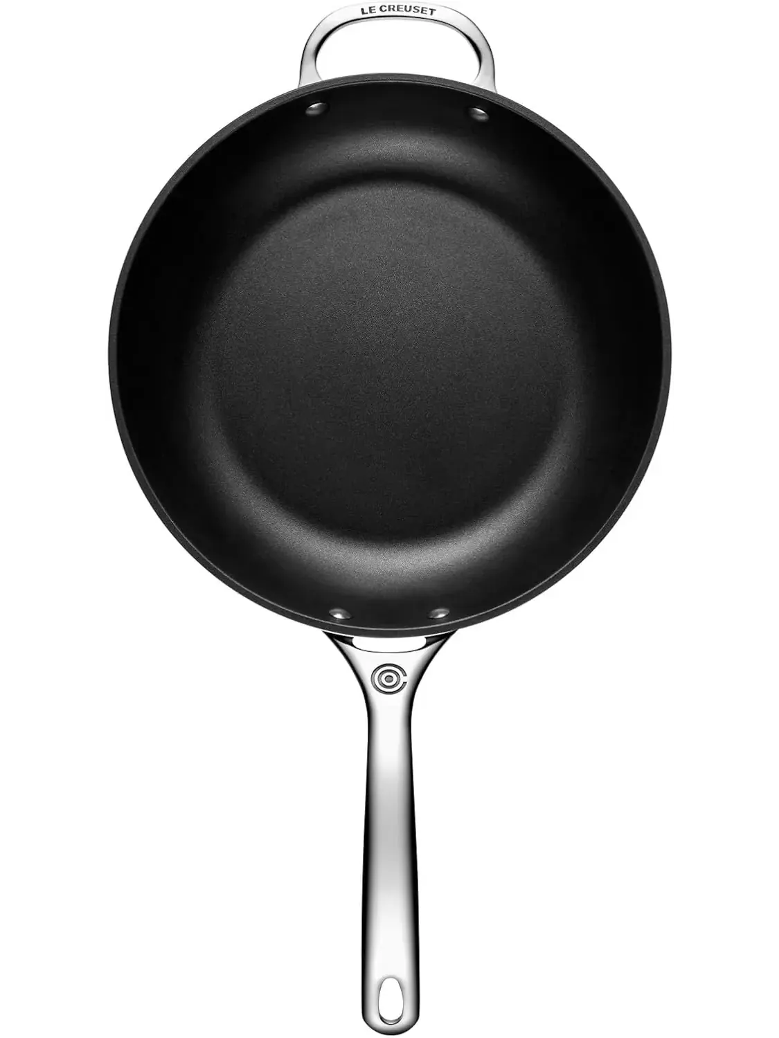 Сковорода Le Creuset Toughened Non-Stick, 28 см, 3,2 л — изображение 2 из 5, черный