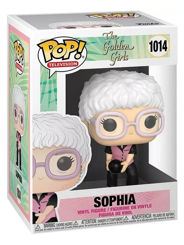 Виниловая фигурка «Золотые девчонки» | София (форма для боулинга) Funko — изображение 3 из 3, розовый