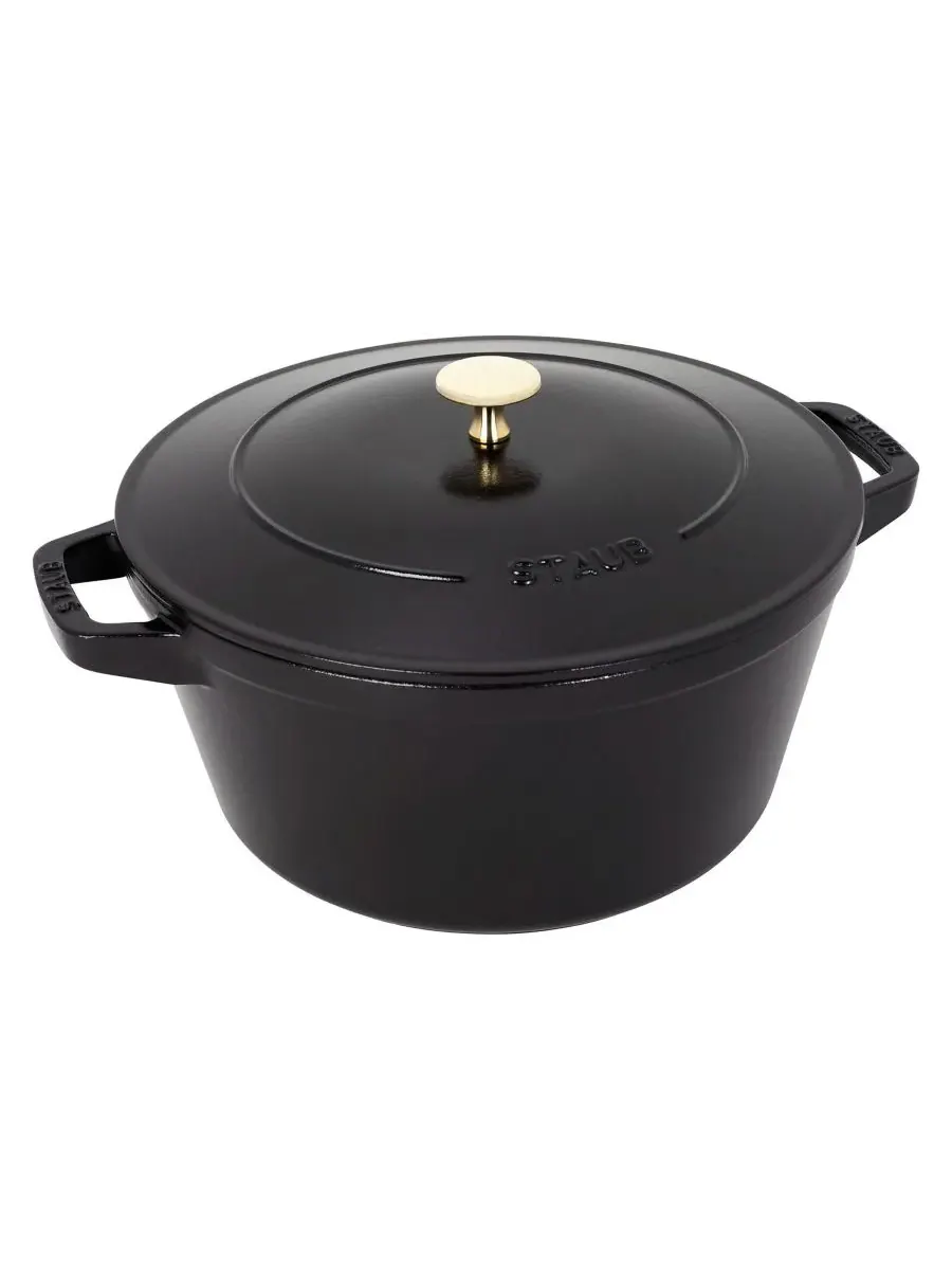 Набор кухонной посуды Staub, 4 предмета — изображение 5 из 6, черный
