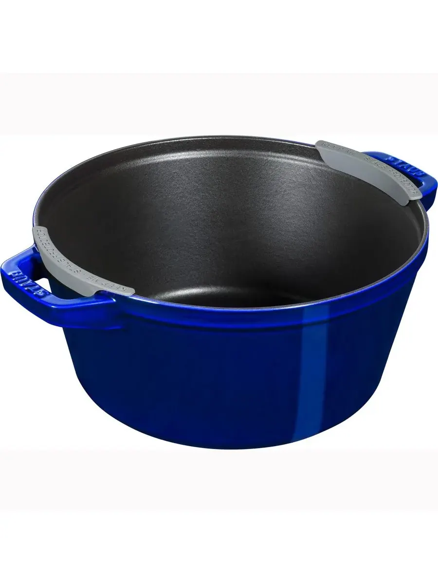 Набор кухонной посуды Staub, 4 предмета — изображение 4 из 6, синий