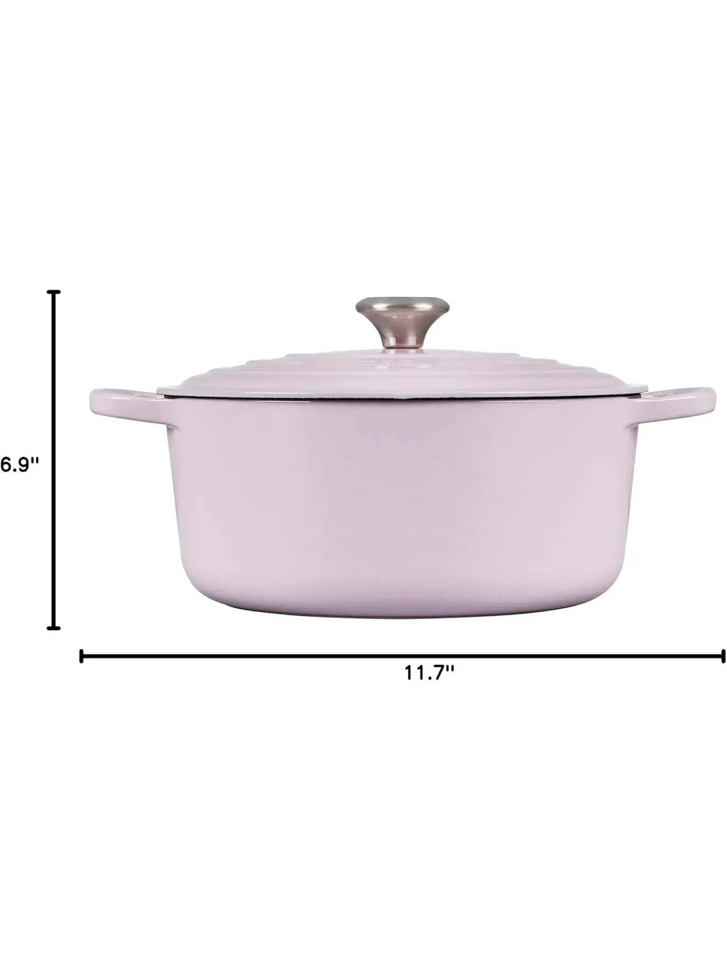 Кастрюля круглая Le Creuset Signature, 6,7 л, 28 см — изображение 5 из 5, желтый