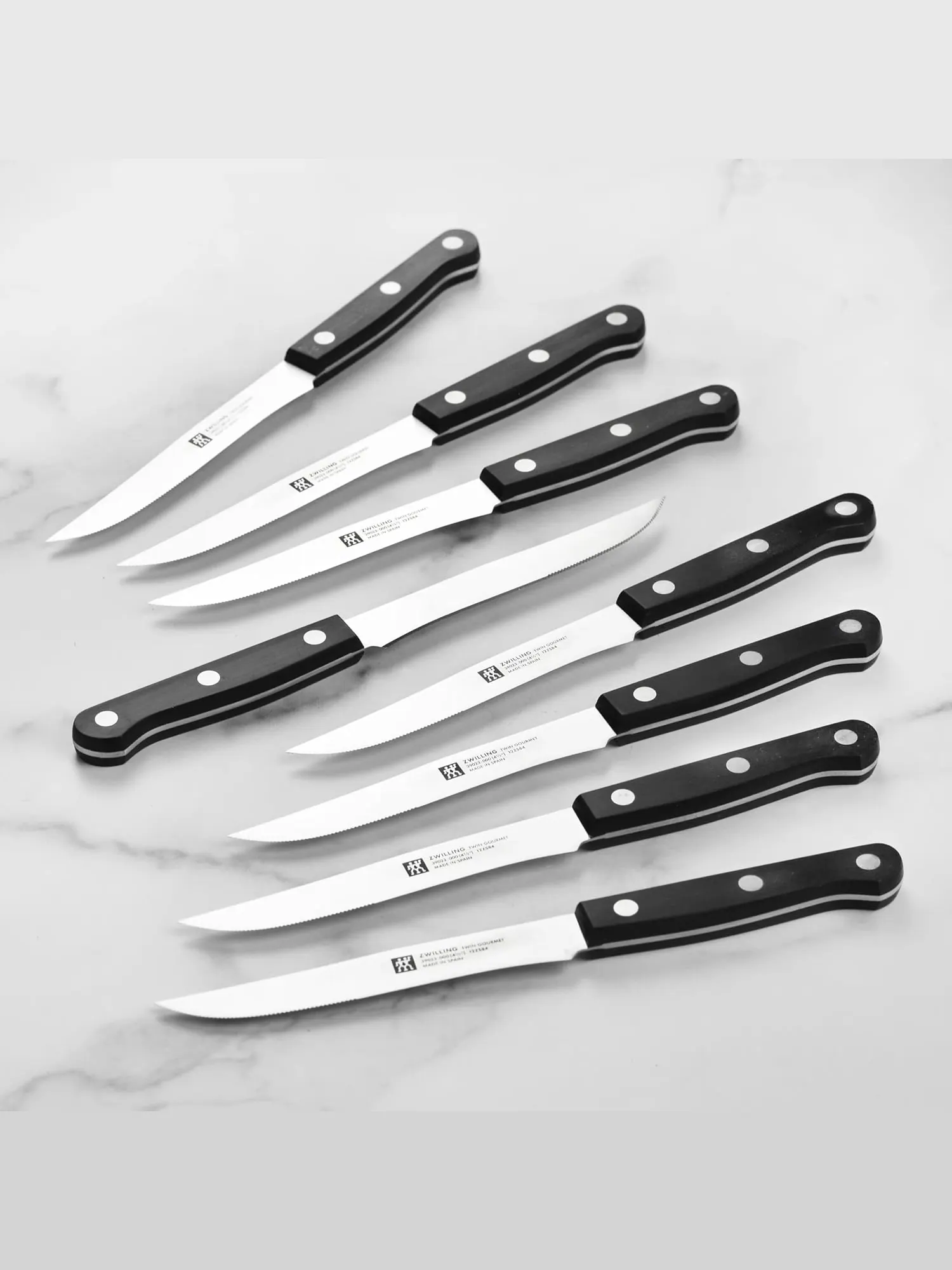Набор кухонных ножей в блоке ZWILLING Twin Gourmet Classic, 18 предметов — изображение 6 из 7, черный