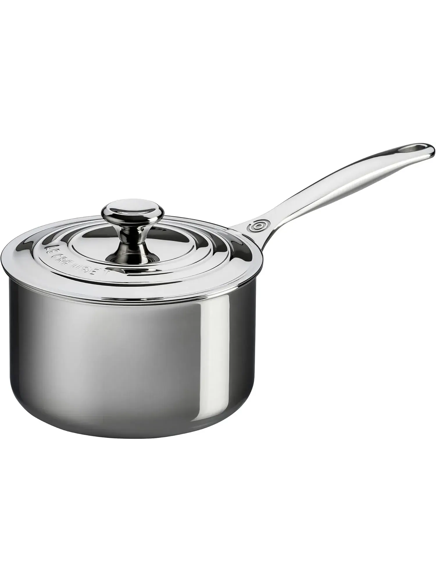 Набор посуды Le Creuset 3-Ply Stainless Steel, 7 предметов — изображение 3 из 8, серебристый