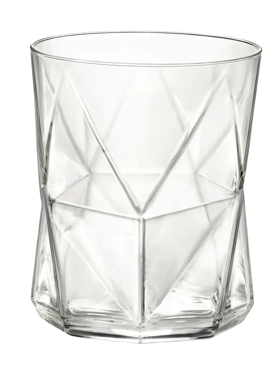 Набор из 4 бокалов для виски Cassiopea Double Old Fashioned Bormioli Rocco — изображение 2 из 2, прозрачный