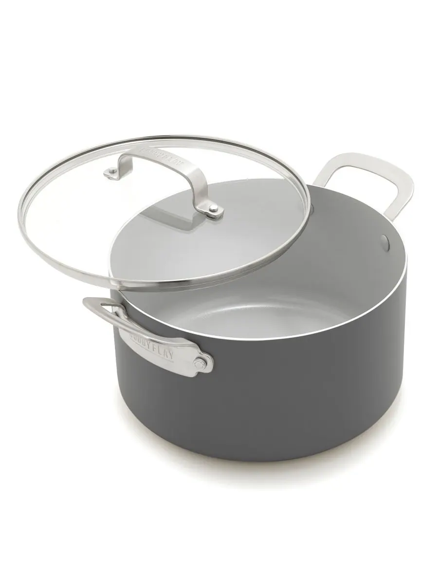 Кастрюля с крышкой GreenPan Bobby Flay, 5,7 л, 24 см